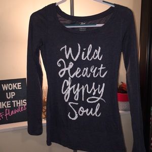 🚨24 hr sale🚨Worn once long sleeve shirt size S